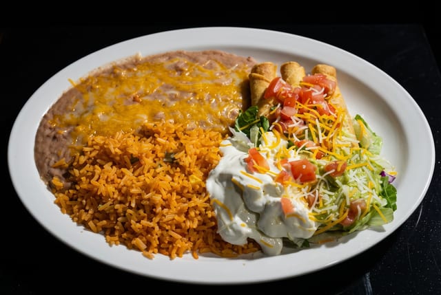 Taquito Plate.