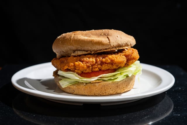 Spicy Chicken Sandwich.