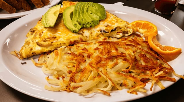 Veggie Omelette.