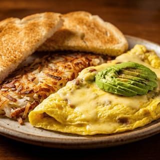 Bacon & Avocado Omelette