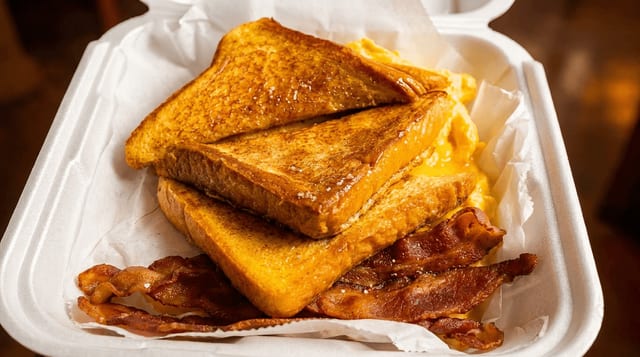 French Toast Plate.