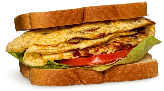 Bacon & Egg Sandwich.